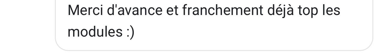 Retour cliente programme portage